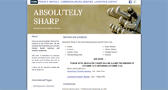Desktop Screenshot of absolutelysharp.net